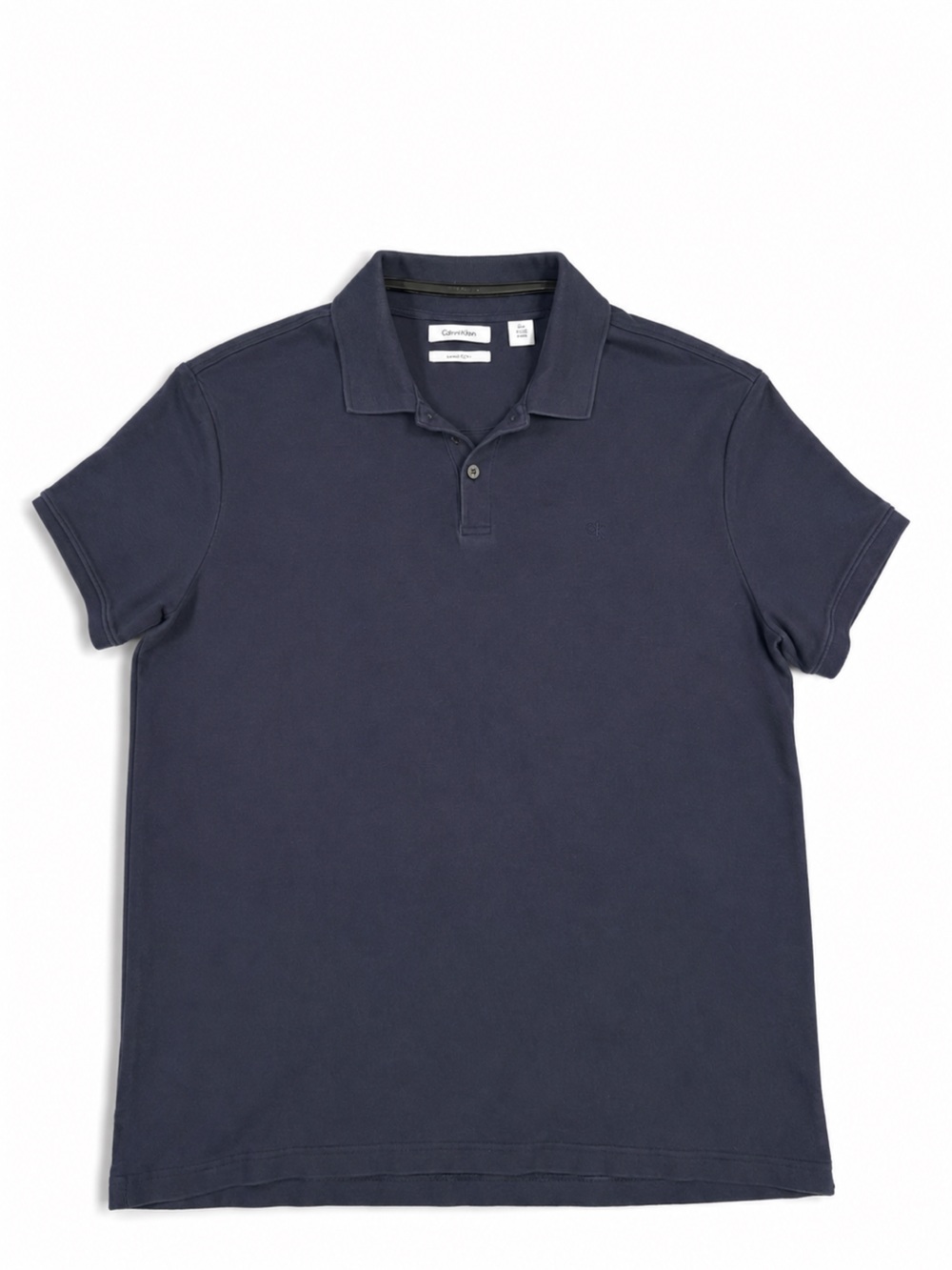 Calvin Klein navy polo short sleeve